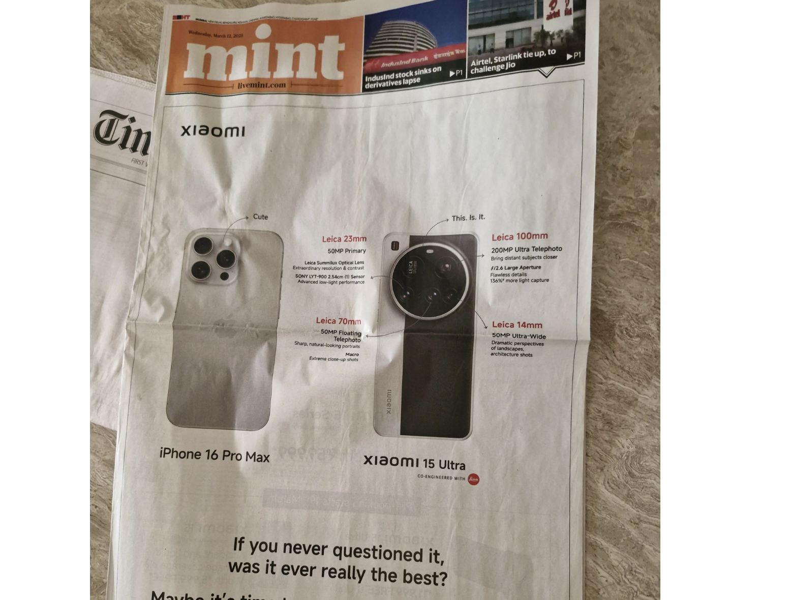 Apple, Samsung File Cease & Desist Case Against Xiaomi's Ads In India